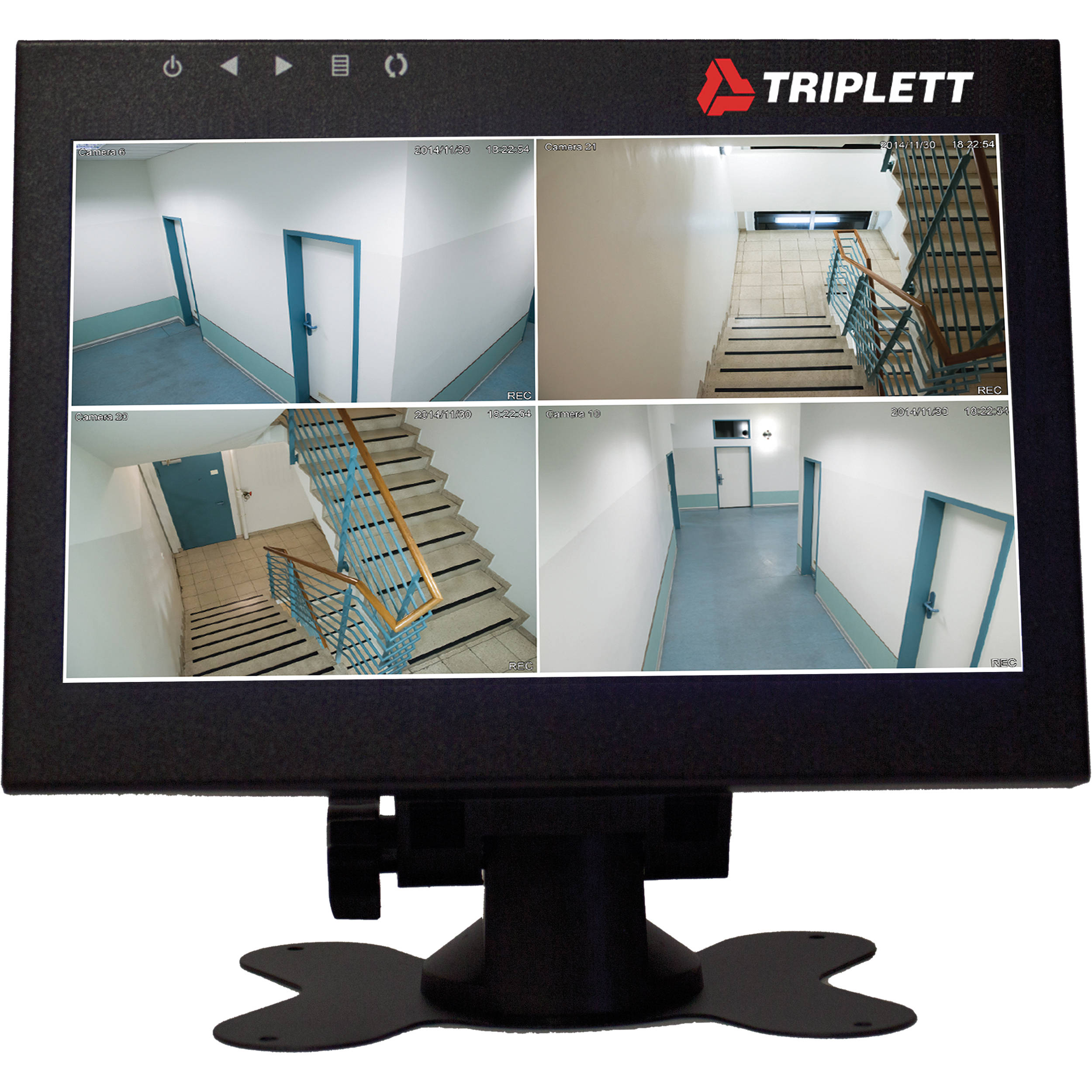 security camera with monitor