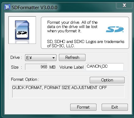 sd card formatter free download